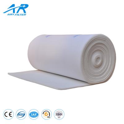 China Hotels Precut Hepa Pm10 Air Filter Rolls Spray Paint Booth Ceiling Filter Spray Booth Ceiling Filter for sale