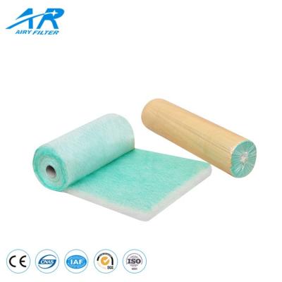 China Airy Spray Booth HVAC Paint Interceptor Paint Booth Filter Paint Stop CE Certified Filter Media for sale