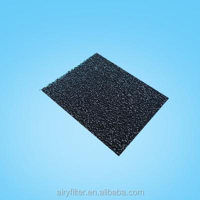 China Hotels Air Ventilated Washable Synthetic Filter Mat Air Intake Filter Media Air / Air Ventilated Activated Carbon Filter Media for sale