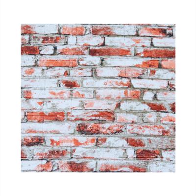 China Waterproof+ECO-Friendly+Self-adhesive Self-adhesive Brick 3d Wallpaper 3d Wallpaper Self Adhesive Wallpaper for sale