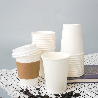 Китай Disposable Customized Printed Single Double Wall Paper Cup Coffee Paper Cup Packaging Disposable Paper Cup продается