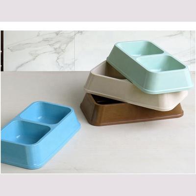 China Wholesale Plastic Modern Sustainable Multicolor Food Maker Eco-Friendly Biodegradable Dog Bowl for sale