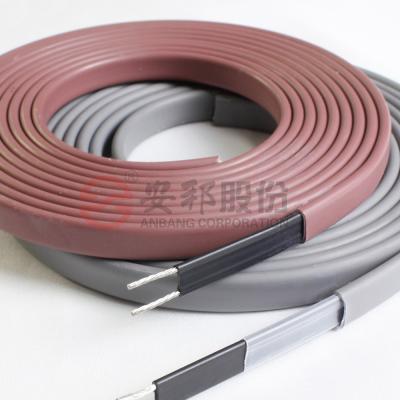 China 220v industry insulated Electrical Heating Wire cable roof defrost heating tracing cables for sale