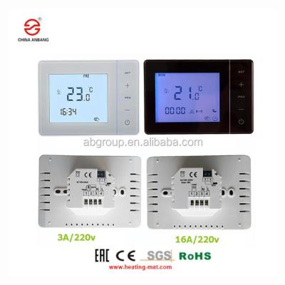 China Anbang Digital Room Thermostat  programmable floor Room heating boiler system for sale