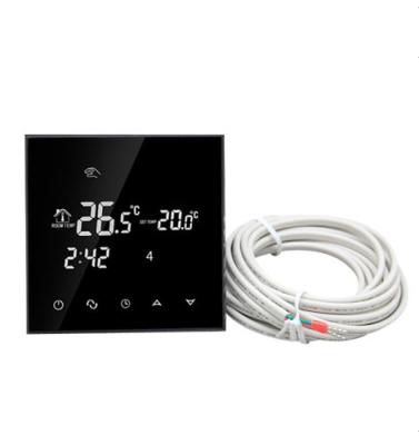 China Anbang underfloor Digital Room Thermostat with sensor infloor heating thermostat for sale