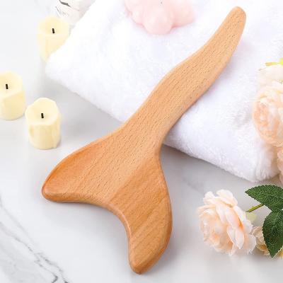 China Wooden Lymphatic Drainage Tool Scraper Massage Therapy Tools Body Gua Sha Therapy Massage Tools for sale