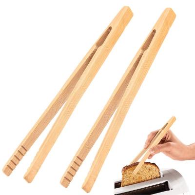 China Eco-Friendly Tong Minimalist Bamboo Clip Kitchen Zero Waste Food Tong Cuts Tea Bamboo Wooden Clip for sale