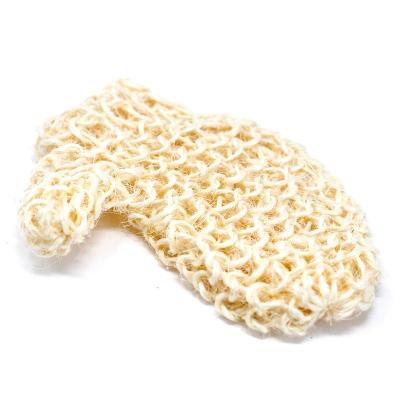 China All Natural Natural Sisal Fiber Loofah Glove Mitt Bath Sponge Exfoliating Scrubber Remove Dead Skin for sale