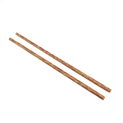 China Sustainable Reusable Wooden Coconut Chopsticks Coconut Rolls Eco Friendly Utensils Coconut Chopsticks for sale