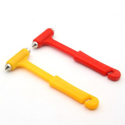 China Hot Selling Promotional Cheap Steel+abs Car Bus Escape Safety Glasses Seat Cutter Cutter Hammer for sale