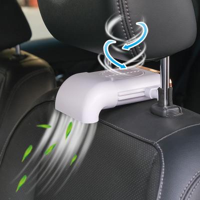 China ABS USB USB Summer Car Truck Rear Seat Headrest Air Cooling Hot Selling Adjustable Electric Fan for sale