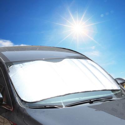 China China-chic new custom logo car vehicle window windshield foldable cheap universal sunshade for sale