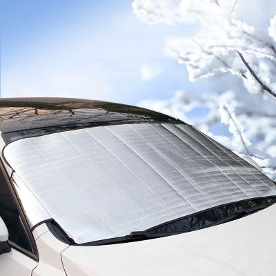 China China-chic new hot sale cheap waterproof sunproof car vehicle window windshield sunshade snow cover for sale