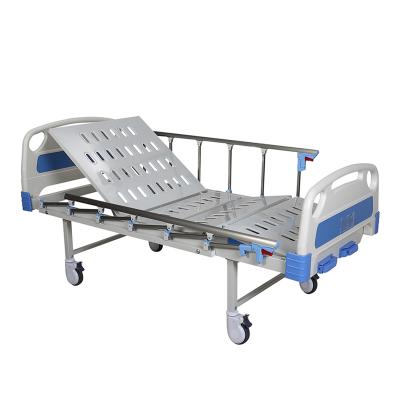 China RC-MB04 Two-function manual medical hospital bed used for sale 208*96*50cm for sale