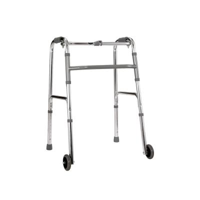 China KJT905D High Quality Aluminum Folding Walker Aid , Walking Aids For Disabled Older 100kg for sale