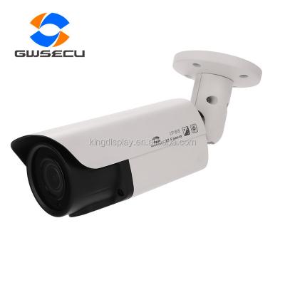 China NIGHT VISION GWSECU 2MP poe IR bullet cctv camera 1080p P2P hd IP security cctv camera for sale