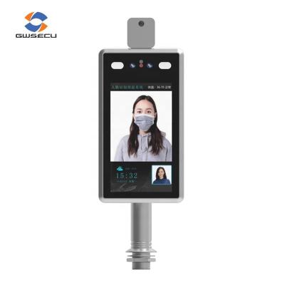 China Access Control Embedded Panel Face Recognition Measurement Temperature AI Camera Thermal Camera for sale