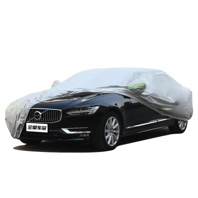 China Waterproof Universal Four Season Style Plus Velvet Car Rain Cover Sunshade Sunshade Car Wear Waterproof Cover for sale