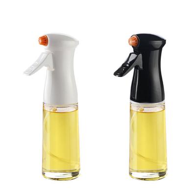 China Viable LK122 Olive Dispenser with premium glass and 3 nozzles aerate fryer accessories oil sprayer for frying oil spray bottle for sale