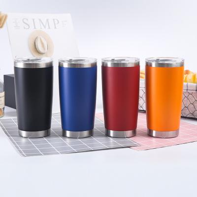 China LK109 20oz Flask Stainless Steel Water Bottle Car Cup Cold Beer Mug Vacuum PORTABLE Vacuum Beer Mug for sale