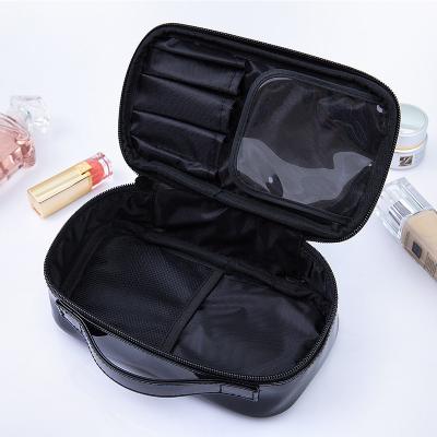 China Wholesale custom daily version anti-korean black small storage girl cartoon factory cosmetic bag for sale