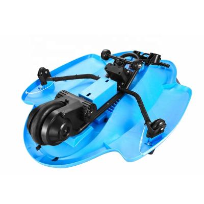 China Children three wheel electric tricycle PU TOP electric drift scooter with seat 9 inch front tire for sale