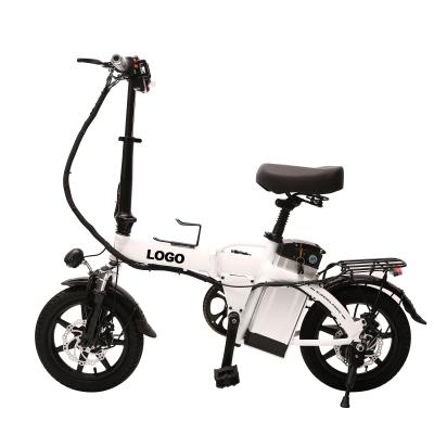 China Alarm System High Quality 48v Battery Wide Cycle Range Electric Bicycle for sale