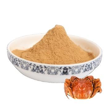 China Hot Sale Dry Flavor For Crab Roe Flavor High Quality HACCP Factory Powder Made From Crab Powder For Potato Chips And Cookie Powder for sale