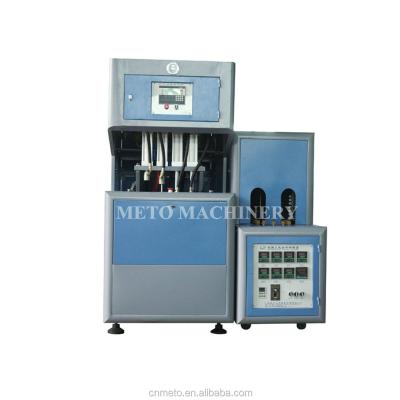 Chine Bottle 1881 1810 Neck 4 Cavity Pet Semi Automatic Plastic Bottle Blowing Machinery With Automatic Preform Feeder à vendre