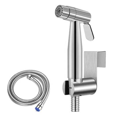 China Needle Free Redge - Bathroom Accessory 2 Mode Trigger Bidet Sprayer Kit For Toilet Shattaf Metal Sprayer Kit Diaper Sprayer Kit for sale