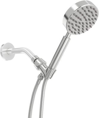 China Without diverter hand held shower head with hose and holder, polished Chrome | 1.75 GPM Low Flow with Removable Gauge Port | 4