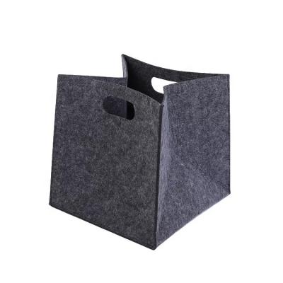 China Folding Hot-selling high quality new product environmental friendly durable bag felt custom foldable storage box for sale