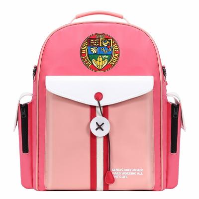 China Pink Color Good Quality Fancy Design Waterproof Bags For Kids Small Backpack for sale