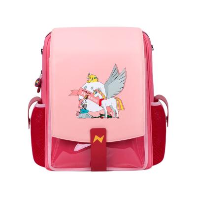 China New Design Waterproof Large PU Capacity Student School Bag Boy and Girl's Leather Messenger Bag for Upper Grades for sale