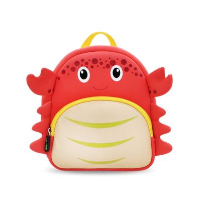 China Cute Crab Style Waterproof Hot Selling Outdoor Children's Unisex Bags for sale