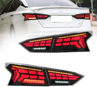 China Modified Autolamp Glistuning LED Tail Lights For Altima 2019 Sequential Indicator Rear Lamp Assembly 2020 2021 2022 Smoked for sale