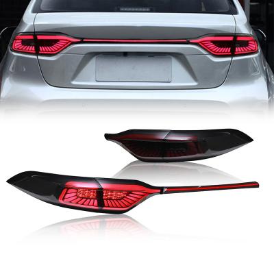 China Modified Autolamp Glistuning LED Tail Lights Compatible with Toyota Corolla 2020 Sequential Indicator Rear Lamp Assembly 2021 4PCS for sale