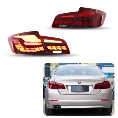 China Autolamp Glistuning Modified Supply Led Tail Lights For 5 Series F10 F18 2011-2016 Dragon Red Led Tail Lights Sequential for sale