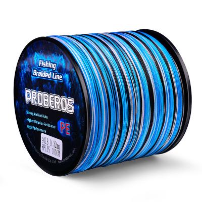 China WEIHE High Strength 300M 500M 1000M 8 Weaves PE 8 Braided Line Fishing Line for sale