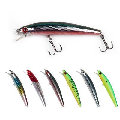 China WEIHE Plastic 8cm 7g Sinking Lures Artificial Fishing Minnow for sale