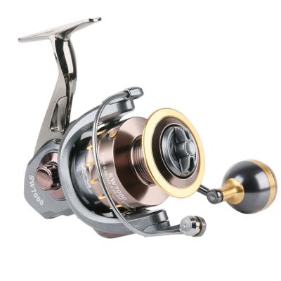 China WEIHE Metal Switch 2000-7000 Fishing Reel All Metal Reel Reel Saltwater Fishing Spinning Accessories for sale