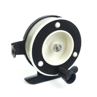 China Metal+plastic WEIHE Selling Small 40g Metal Plastic Saltwater Raft Fly Reel Ice Fishing Reels for sale