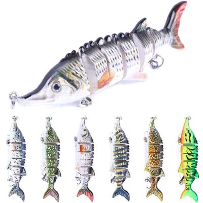 China WEIHE Multi Swim Jointed Baits Slow Down Fishing Tackle Hard Lure Kits Realistic Sinking Fishing Lures WHNS-JM040 for sale