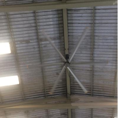 China Warehouse 24 Feet Industrial Ceiling Fans 1.5kw Power And Speed ​​55RPM Best Price Guangzhou Ceiling Fan For Greenhouse for sale