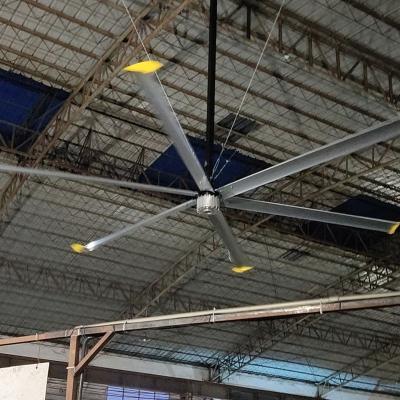 China Industry 20ft Hvls Large Industrial Air Cooler Ceiling Fan Power Malaysia Bigass Cattle Fans for sale