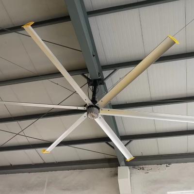 China IP56 #255 24feet 18ft Air Cooling HVLS Fans Bigass Fans Industrial Bigass Fans BLDC Motor Fans Large for sale