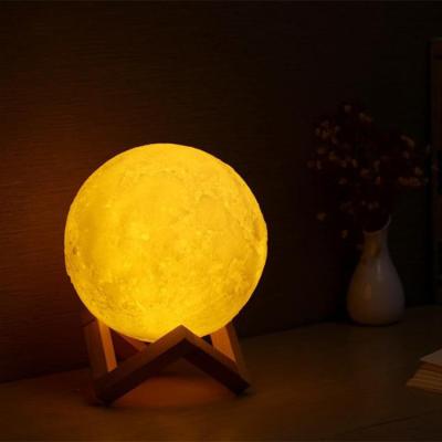 China Room direct buy china cheap customized practical 15cm 3d moon light for sale