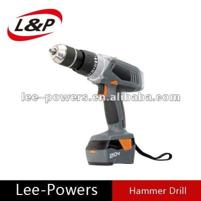 China 20V Lithium L9207 Hammer Drill for sale