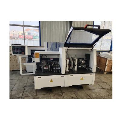 China Building Material Shops Semi-automatic Woodworking Edging / Edge Banding Machine For Side Sealing Glue for sale