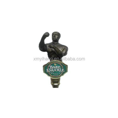 China Figural Custom Boxer Beer Tap Handle Viable for sale